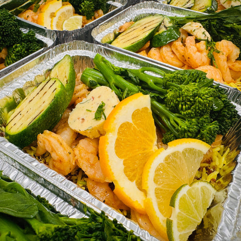 SAUTÉ DE CREVETTES BEURRE D'AGRUMES