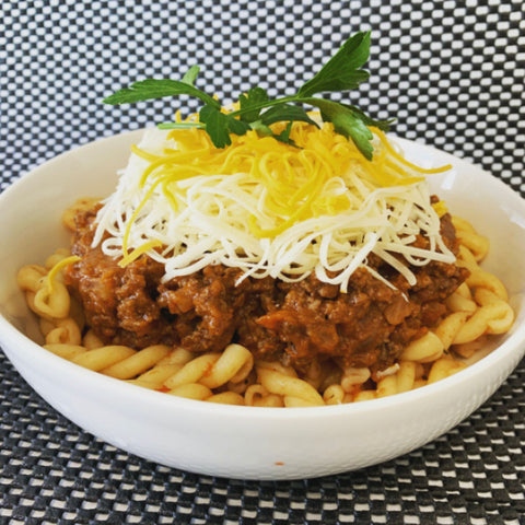 BOL DE PÂTES SLOPPY JOE & FROMAGE