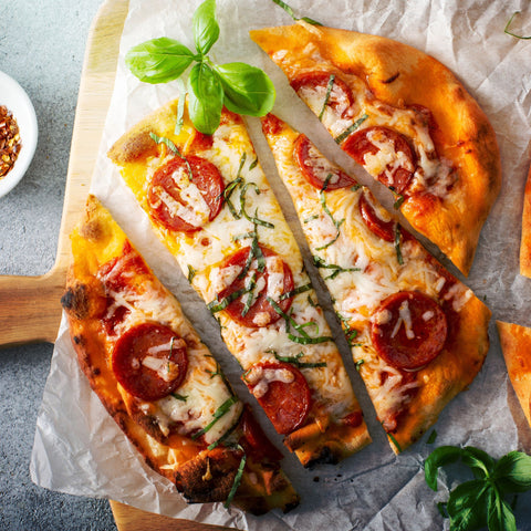 PIZZA NAAN PEPPERONI