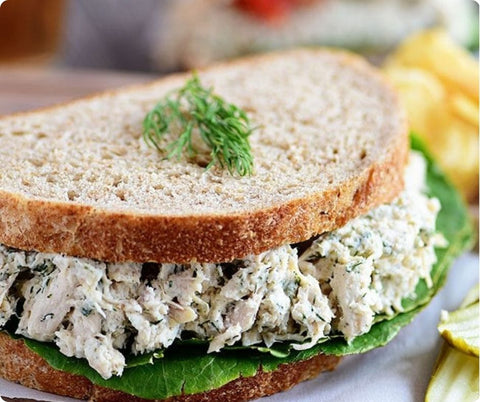 TARTINADE DE POULET STYLE MOJITO*