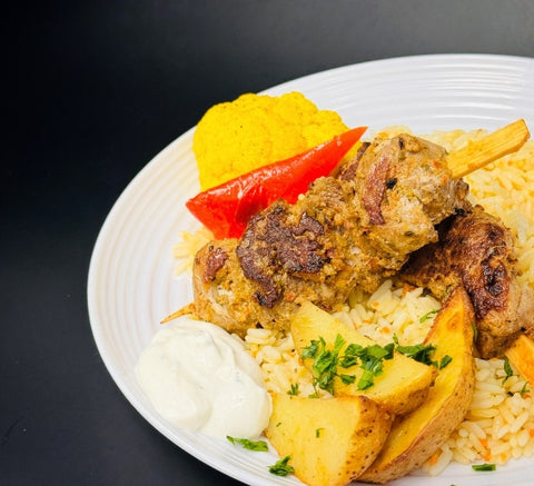 BROCHETTES DE POULET MÉDITERRANÉENNES