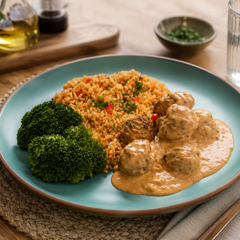 BOULETTES CRÉOLES & PARMESAN