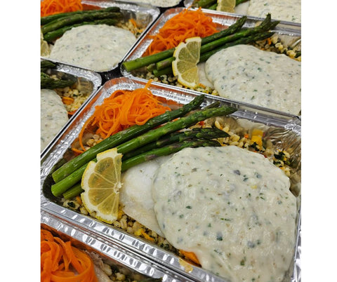 FILET DE SOLE SAUCE CRÉMEUSE CITRON & CÂPRES