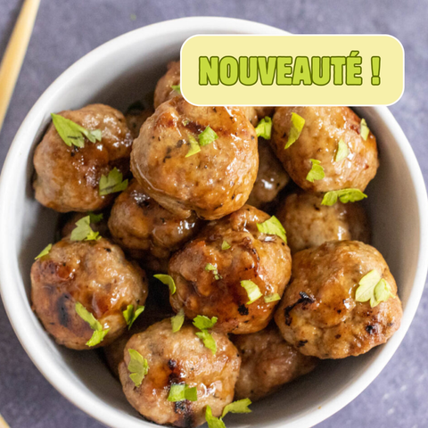 BOULETTES DE PORC FAÇON DUMPLING