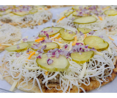 PIZZA NAAN LA BIG JAY( version *big mac*)