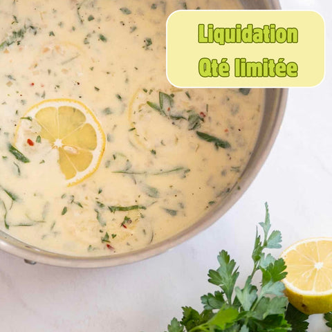 FUSILLIS SAUCE CRÉMEUSE AU CITRON & POIVRE AVEC FETA
