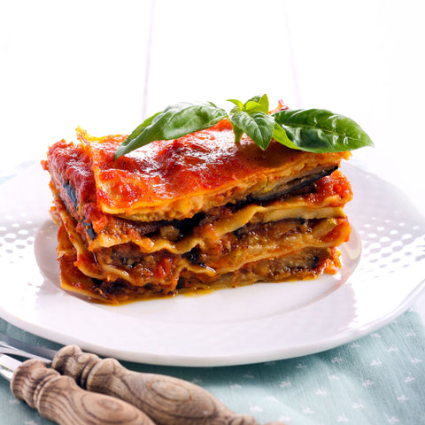 LASAGNE À L'AUBERGINE & FROMAGE