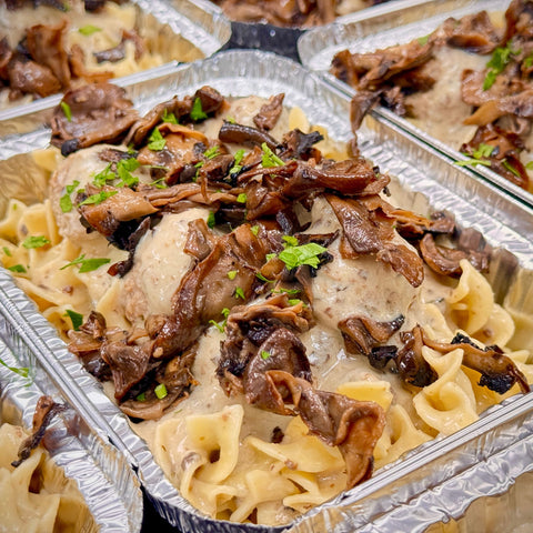 BOULETTES DE PORC SAUCE FORESTIÈRE