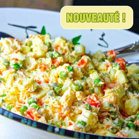 SALADE DE POMMES DE TERRE VÉNÉZUÉLIENNE ( Ensalada de Gallina)