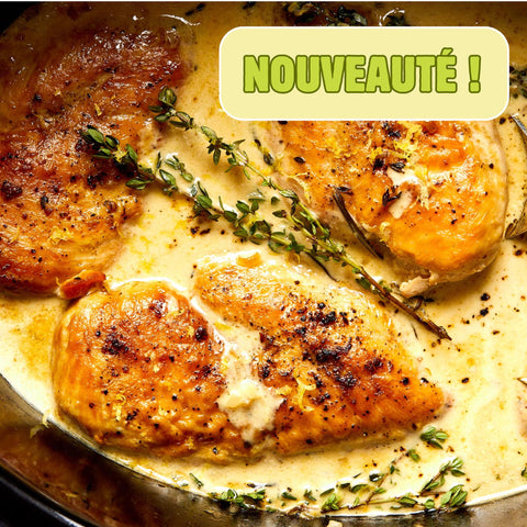 POULET CRÉMEUX CITRON & HERBES