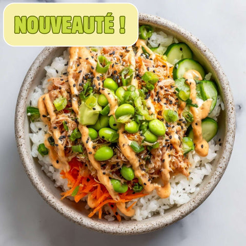 SALADE REPAS LA CRÉMEUSE ET SPICY AU THON