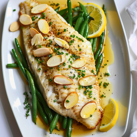 FILET DE SOLE AMANDINE