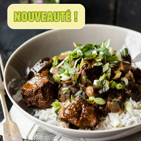 BRAISÉ DE BOEUF À L'INDIENNE